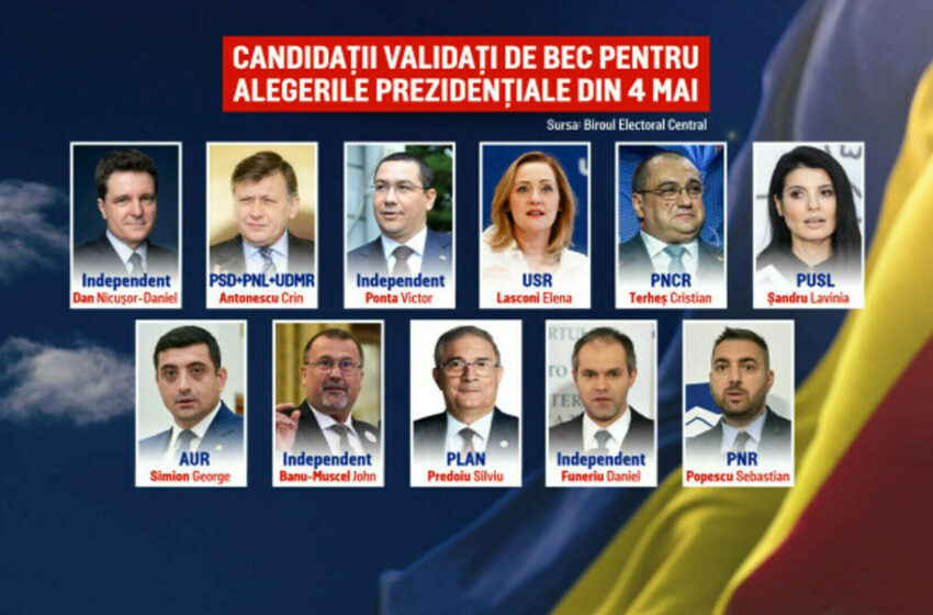  A început campania electorală pentru alegerile prezidențiale