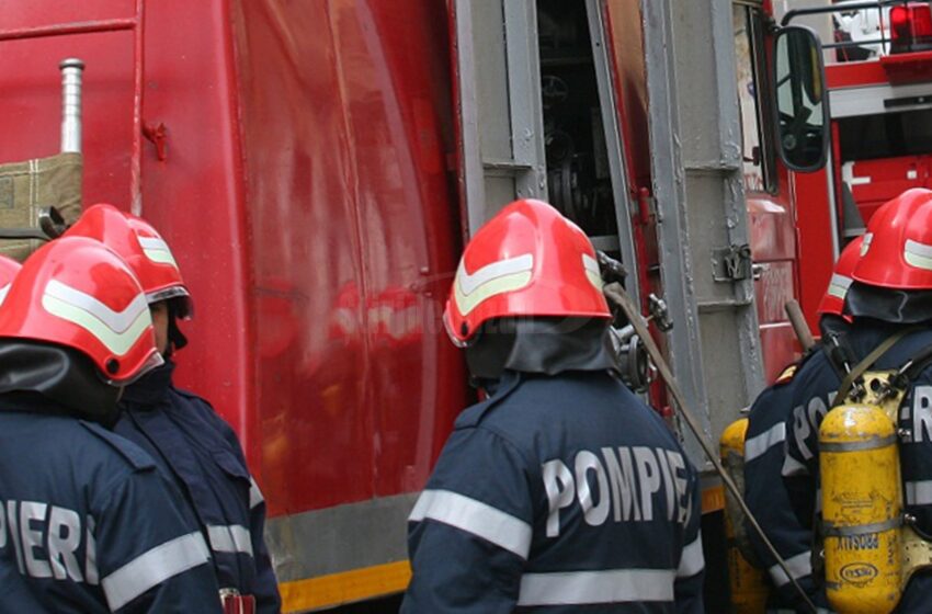  Incendiu izbucnit in camera unei centrale termice la o casă de locuit din Dobric
