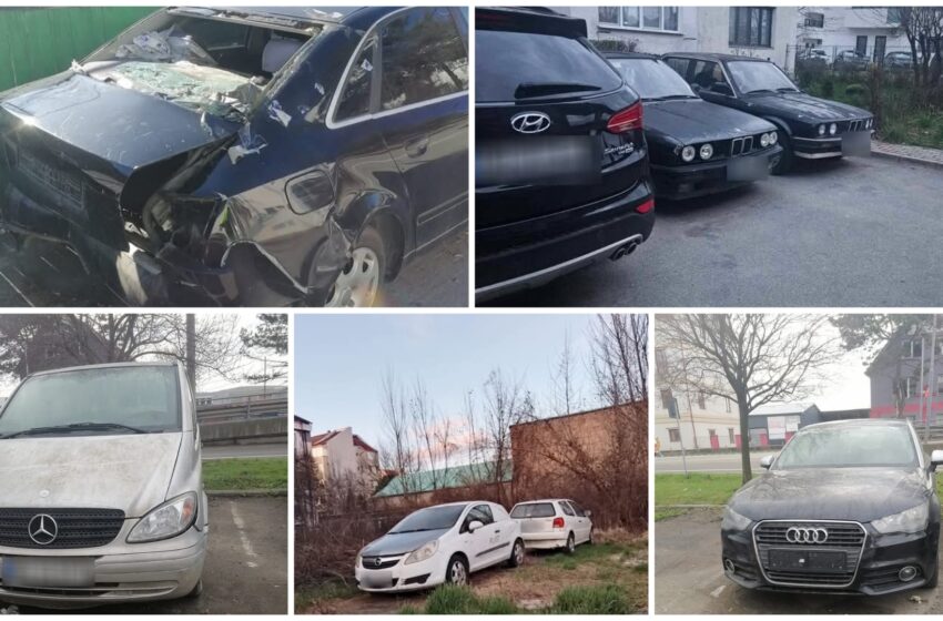  Poliția Locală Bistrița a identificat 51 de mașini abandonate în primele 3 luni ale anului