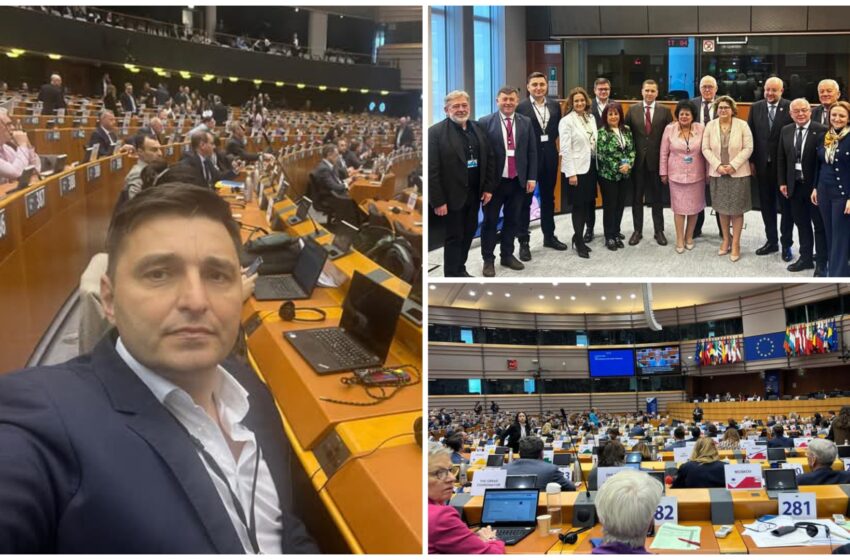  Vicepreședintele CJ, Claudiu-Daniel Tamaș, prezent la plenara Comitetului European de la Bruxelles. FOTO