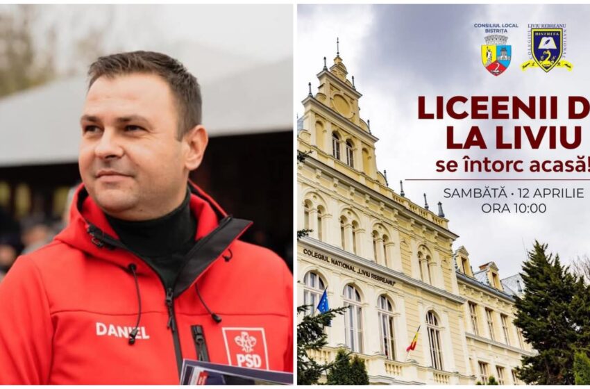  Daniel Suciu: Una din bucuriile sufletului și a activității mele s-a împlinit și abia aștept ca elevii și profesorii să reintre în Liviu!