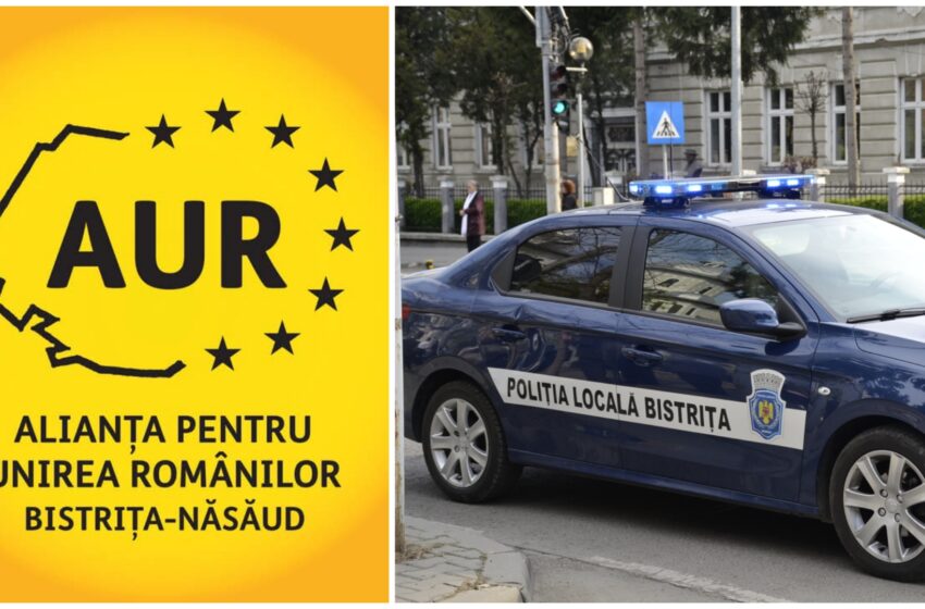  AUR cere reorganizarea Poliției Locale Bistrița după bătaia de lângă Colegiul Național „Liviu Rebreanu”