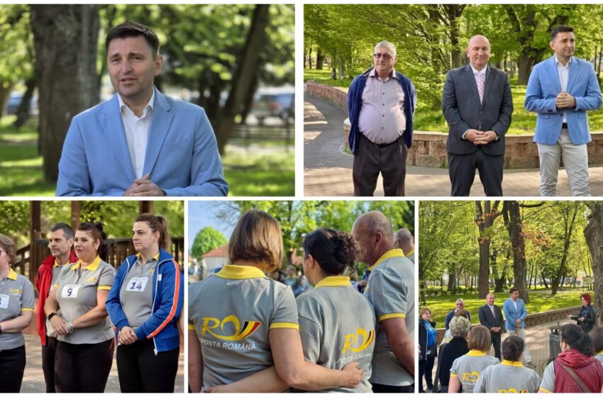  Vicepreședintele CJBN, Dan Tămaș, a participat la cea de-a 45-a ediție a Marșului Factorilor Poștali. FOTO