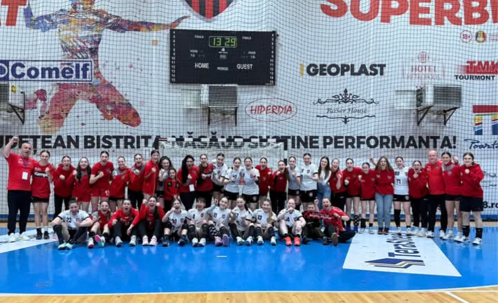  A 3-a victorie pentru Junioarele 1 ale Gloriei Bistrița în Turneul Semifinal Valoare 2 de la Bistrița