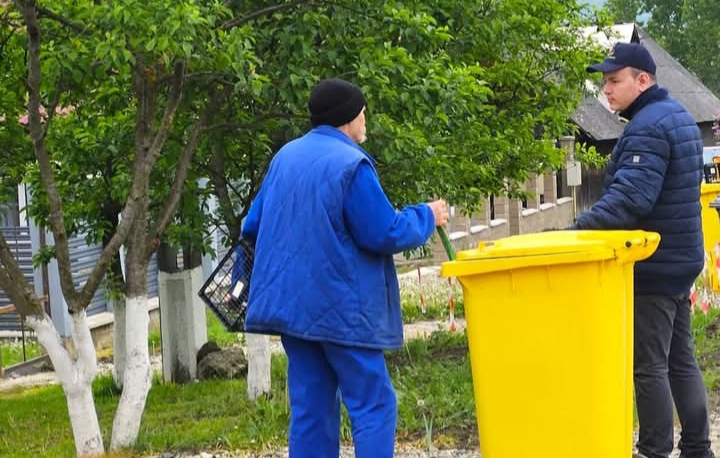  Miercuri, 23 aprilie, se colectează Pubela Galbenă în Municipiul Bistrița. FOTO