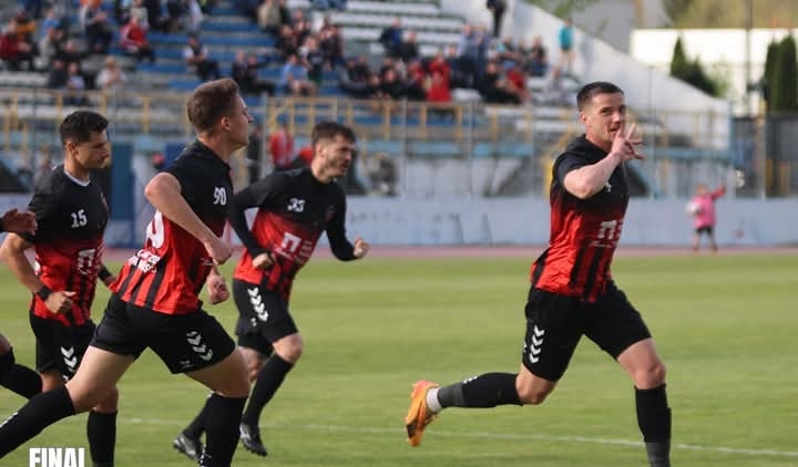  Gloria învinge Universitar Alba Iulia  cu 1-0 și ajunge la 59 de puncte, adjudecându-și primul loc în Play-Off