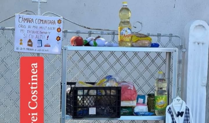  Cămara Comunitară – Raft special pentru cei nevoiași, o inițiativă a unui tânăr din Budacu de Sus