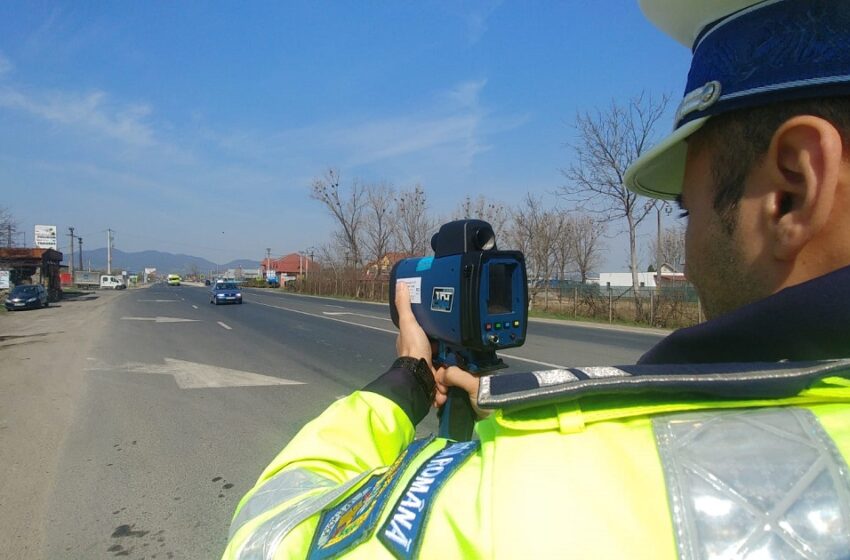  Actiunea Roadpol-Speed derulată de polițiștii rutieri din Bistrița-Năsăud