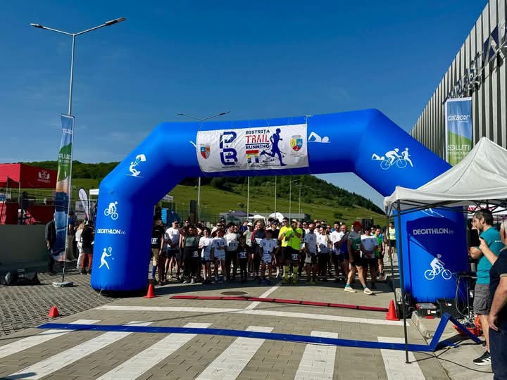  La TeraPlast Arena a avut loc astăzi Bistrița Trail Running. FOTO