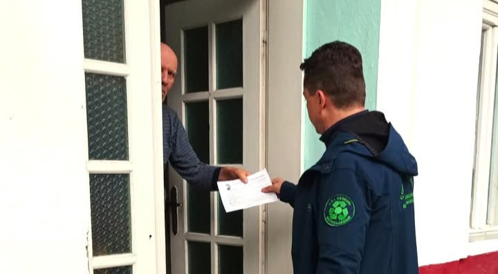  Adi Deșeuri: Se distribuie noul ORAR DE COLECTARE pentru zona centrală a Municipiului Bistrița.