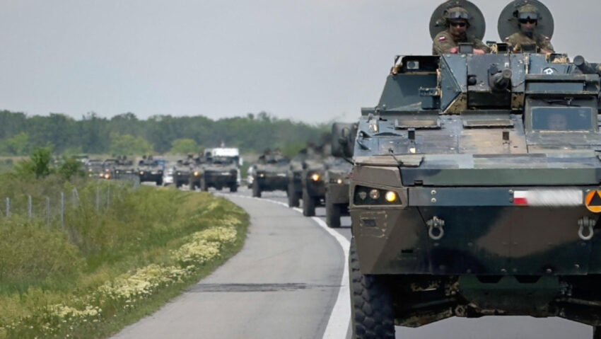  Deplasări de trupe și tehnhcă militară în cadrul exercițiului „MORAVIAN LANCE 25”