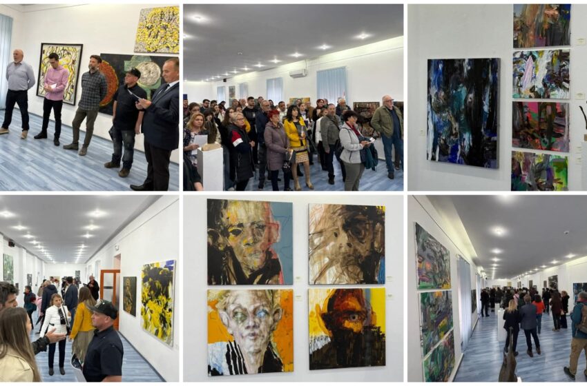  EXPOZIȚII: „Grădini pierdute”, „Cromofob” și „Amprente” pe simezele Complexului Muzeal Judeţean. FOTO