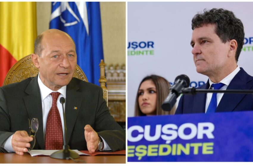  Traian Băsescu: Nicuşor Dan va fi Preşedintele României!
