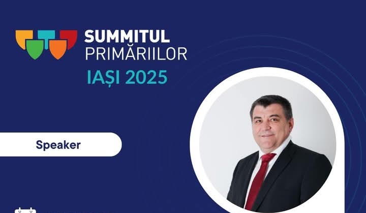  Primarul Nicolae Moldovan speaker la Summitul Primăriilor 2025
