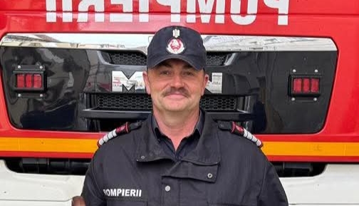  Plutonier adjutant șef Badiu Florin de la ISU BN a trecut în rezervă
