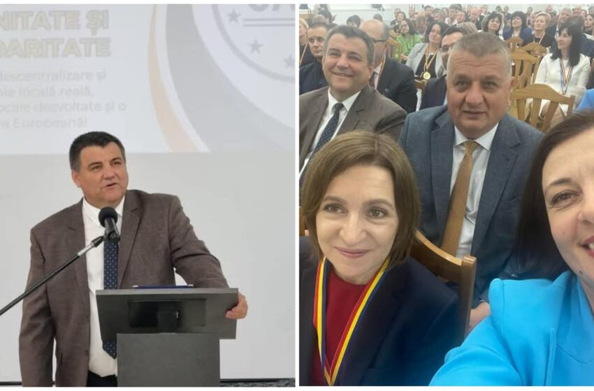  Nicolae Moldovan prezent la Congresul Autorităților Locale din Republica Moldova. FOTO