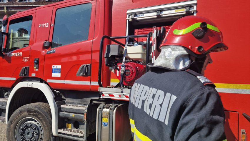  Accident rutier la Uriu! O conductă de gaz a fost fisurată