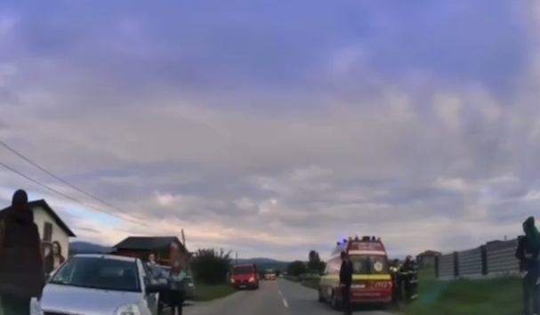  Accident rutier între Jelna și Orheiul Bistriței. Trei persoane au ajuns la spital