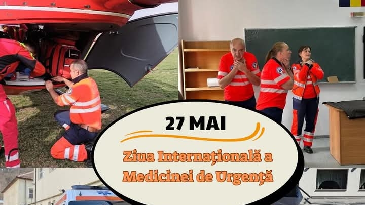  27 Mai – Ziua Internațională a Medicinei de Urgență