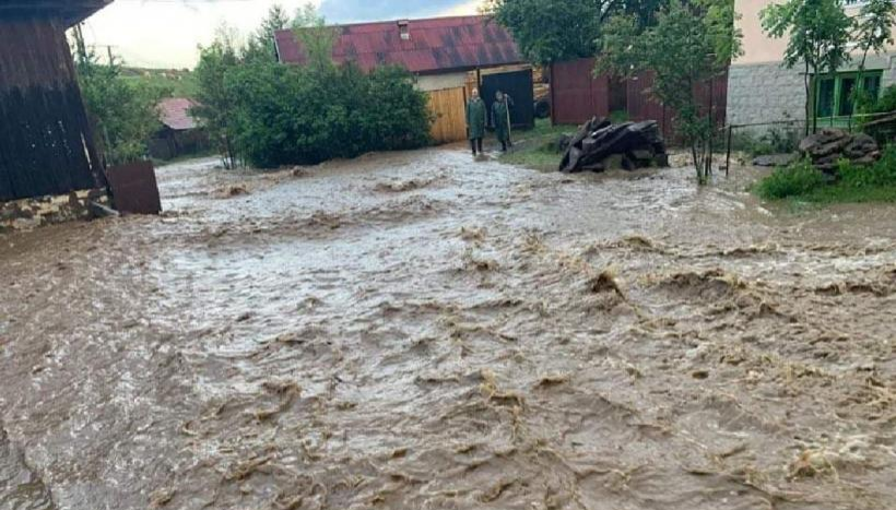  Cod galben de inundații în Bistrița-Năsăud