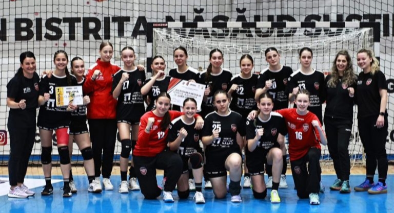  Handbal: Gloria încheie pe locul 6 Turneul Final Speranță la junioare 3 de la Bistrița