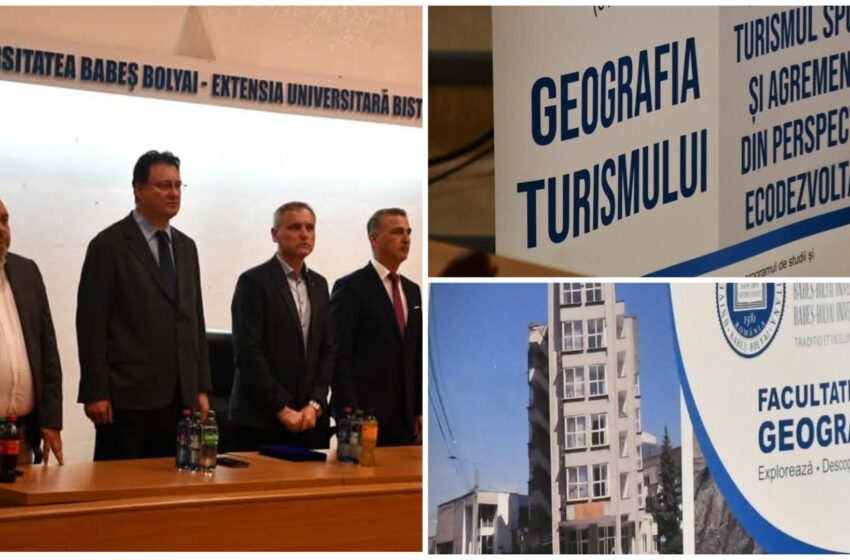  25 de ani de Geografia Turismului la Bistrița – un reper de vocație și viziune! FOTO