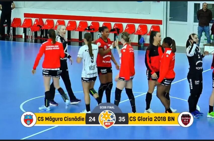  Victorie clară pentru Gloria la Cisnădie, scor 35-24, care va termina Liga Florilor pe locul 3