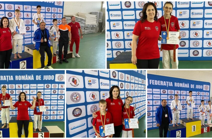  NĂVODARI- Medalii pentru judoka Gloriei la Concursul Național Individual U12! FOTO