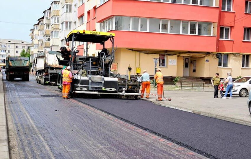  Au fost asfaltate deja 6 străzi după transferul LDP Bistrița către Business Park