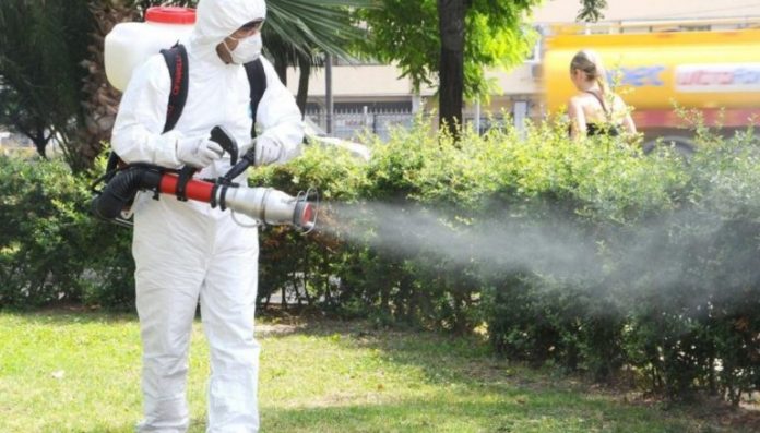  Amplă acțiune de dezinsecție pe raza domeniului public din orașul Năsăud în această seară