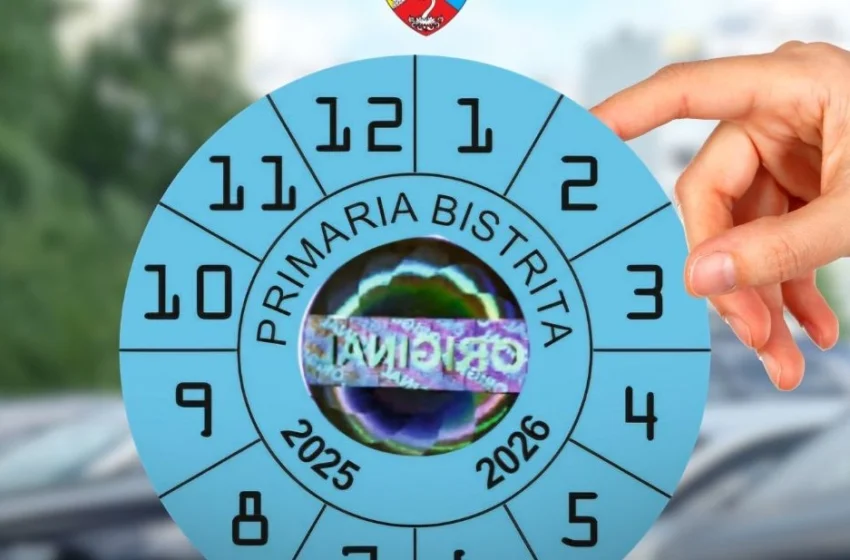  Peste 17000 de viniete albastre eliberate până acum de Primăria Bistrița