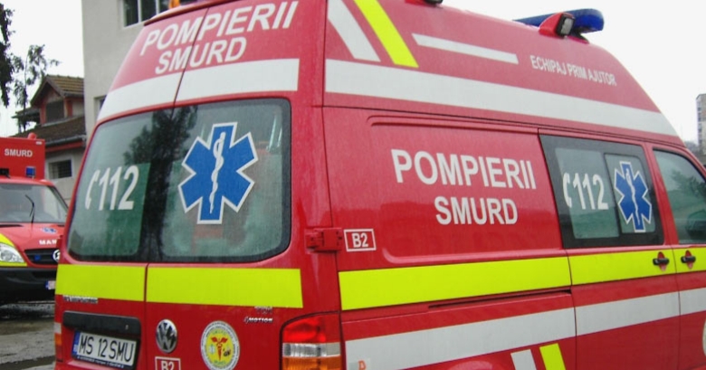  Accident rutier la Ilva Mică. Un motociclist de 24 de ani a ajuns la spital