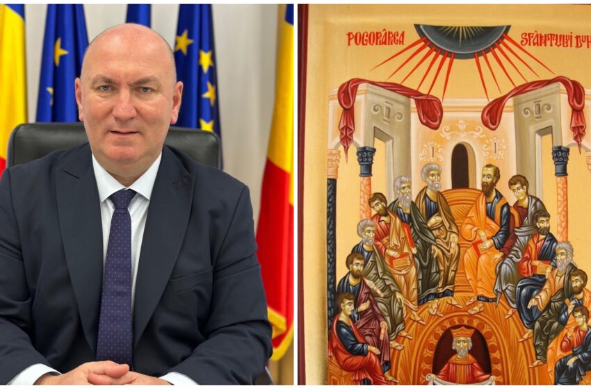  Gabriel Lazany: Sărbătoarea Rusaliilor ne amintește că Duhul Sfânt coboară acolo unde e inimă curată și dorință de bine.