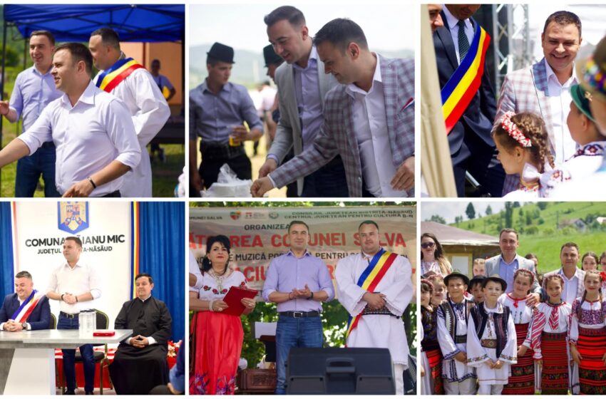  Deputatul Daniel Suciu prezent de Rusalii la Ilva Mare, Salva și Căianu Mic. FOTO