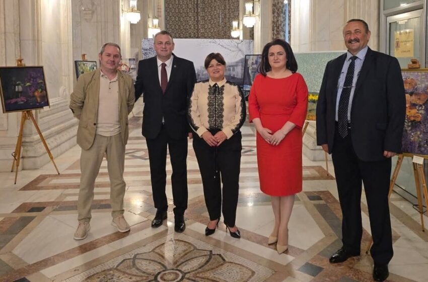  Cristian Nicula: Arta bistrițeană urcă pe Colina Parlamentului. FOTO