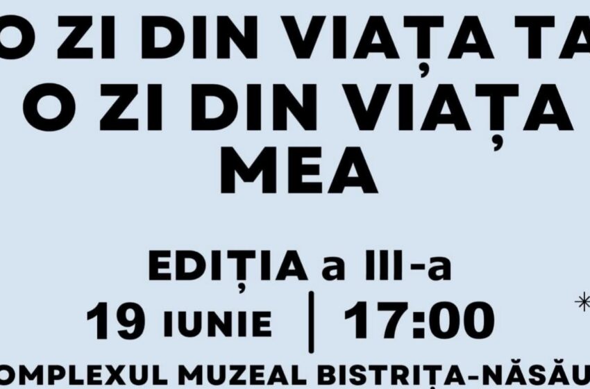  Expoziția-eveniment dedicată persoanelor cu dizabilități, „O zi din viața ta / O zi din viața mea”, la Muzeul Județean