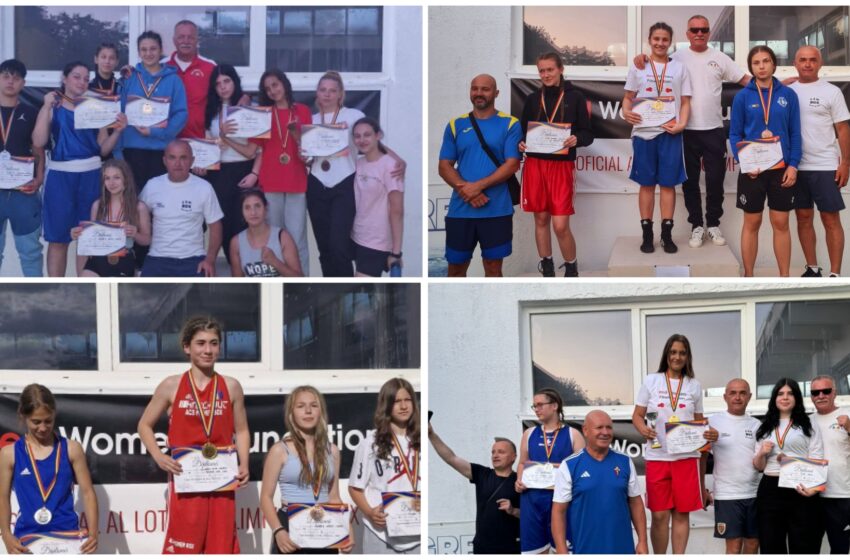  Rezultate meritorii pentru sportivele de la CSM Bistrița la Cupa României la box feminin. FOTO
