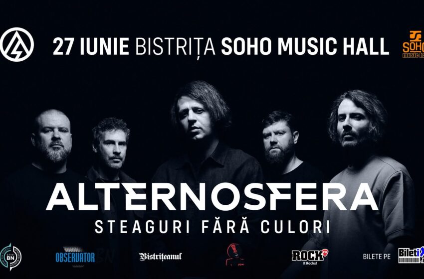  SUPERCONCERT cu Trupa Alternosfera în această seară, la Soho Music Hall