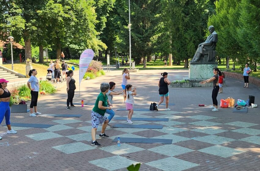  Bistrița: Programul Sport în Parc continuă! FOTO