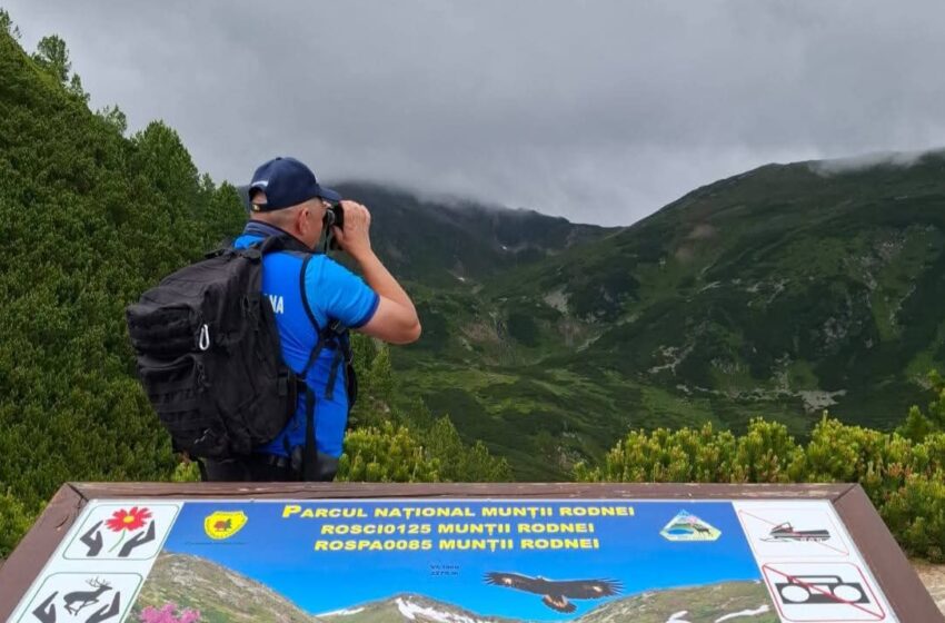  Misiuni de prevenire și informare în Munții Rodnei a jandarmilor montani. FOTO