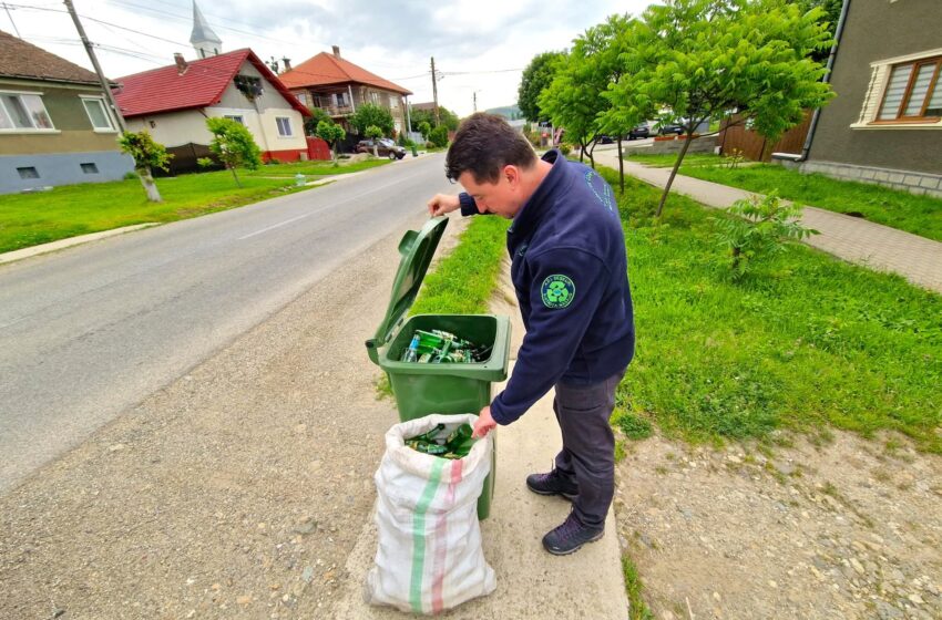  Miercuri, 16 iulie, se colectează Pubela Verde în municipiul Bistrița și cartiere. FOTO