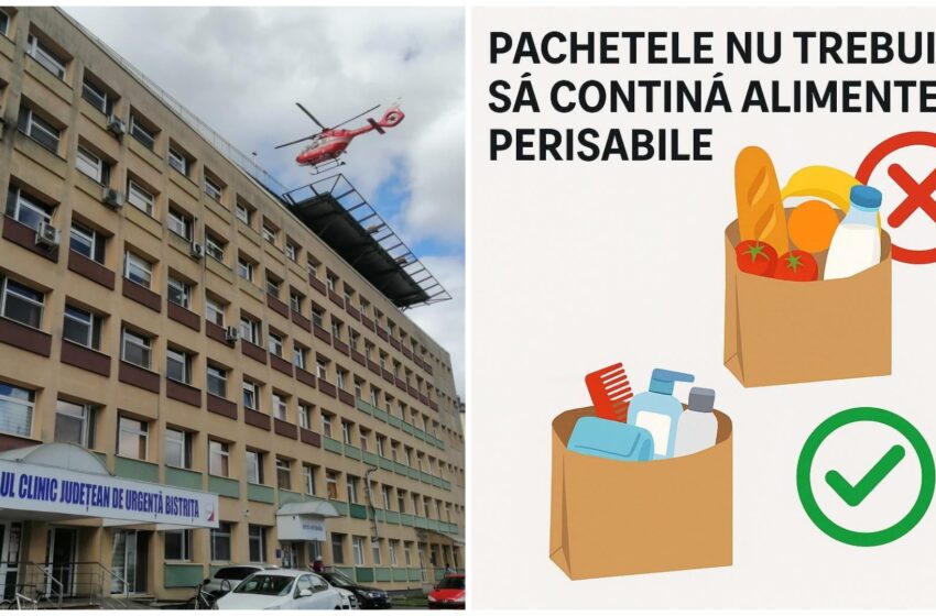  SCJU Bistrița: Pachetele pentru aparținători nu trebuie să conțină alimente perisabile!