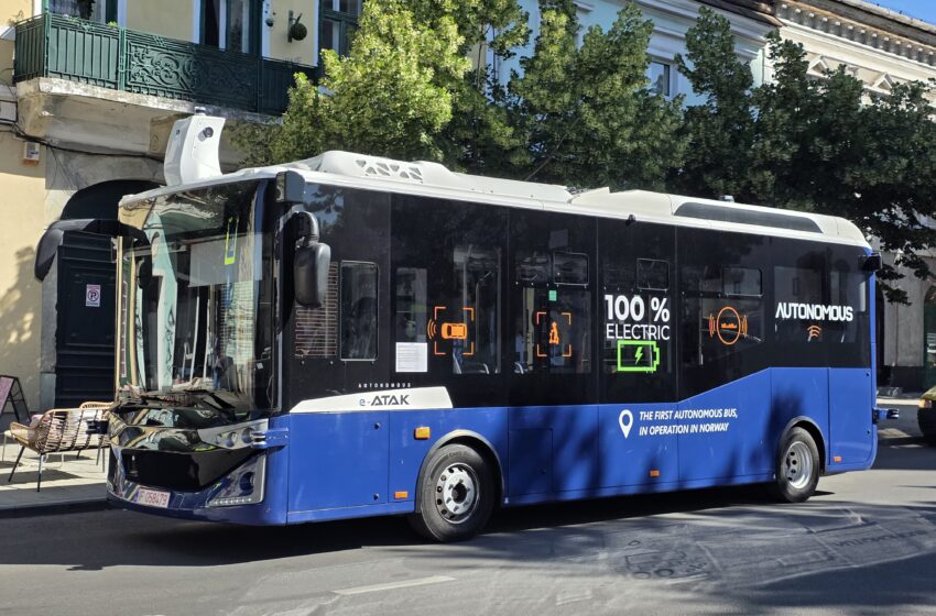  Autobuzul autonom Karsan e-ATAK ajunge la Bistrița – Un nou pas spre viitorul mobilității urbane. FOTO
