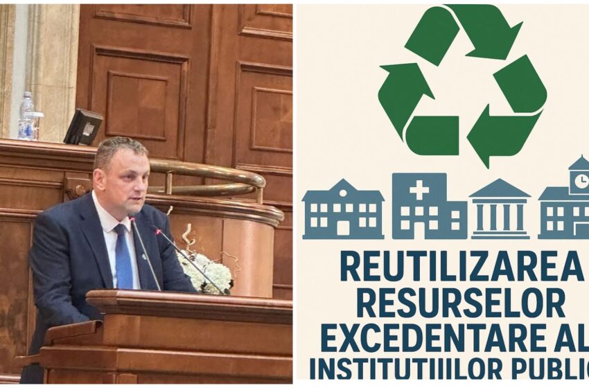  Senatorul Cristian Nicula, inițiator al unui proiect privind reutilizarea resurselor excedentare ale instituțiilor publice