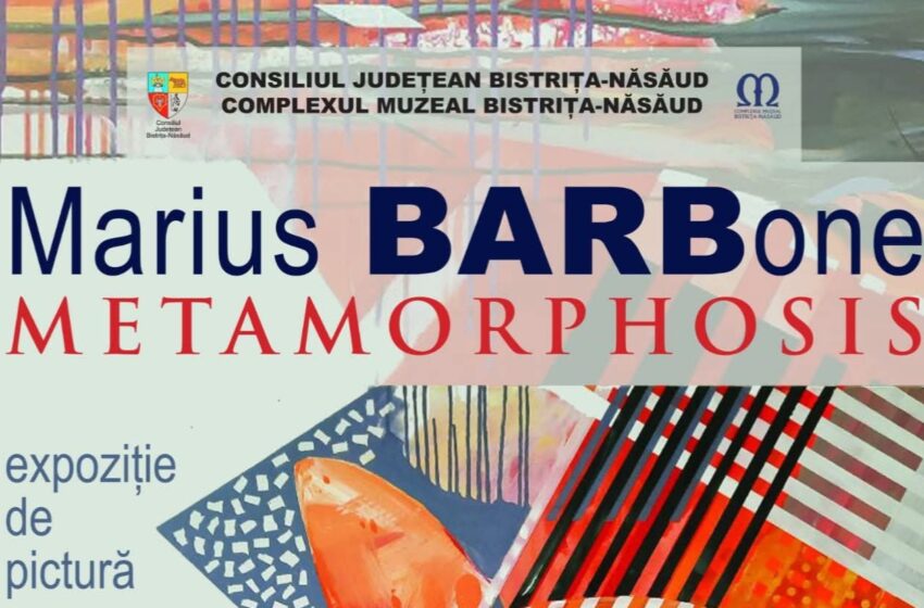  Expoziția de pictură „𝗠𝗲𝘁𝗮𝗺𝗼𝗿𝗽𝗵𝗼𝘀𝗶𝘀”, semnată de artistul 𝗠𝗮𝗿𝗶𝘂𝘀 𝗕𝗮𝗿𝗯𝗼𝗻, la Muzeul Județean