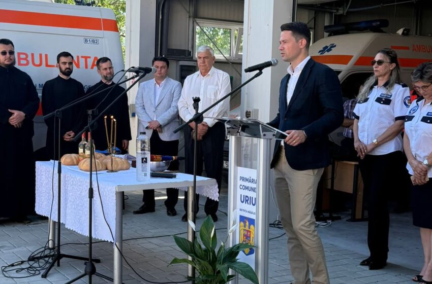  Robert Sighiartău: Punctul de lucru SAJ BN de la Uriu, un pas înainte pentru salvarea vieților !