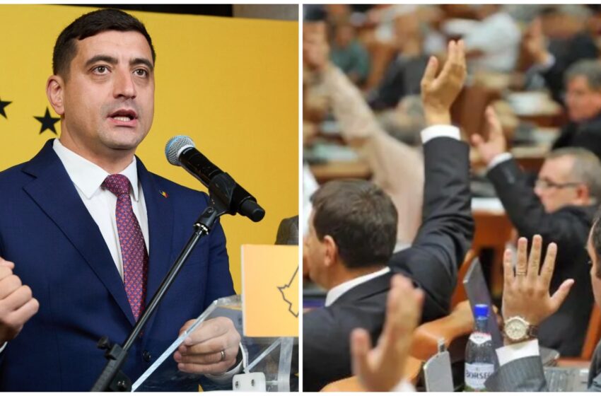  AUR a depus o moțiune de cenzură după ce Guvernul și-a asumat răspunderea în Parlament pentru primul set de măsuri fiscale menite să reducă deficitul bugetar