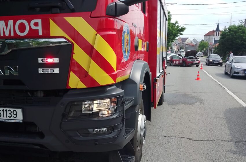  Incendiu în această dimineață la o casă de locuit din Slătinița