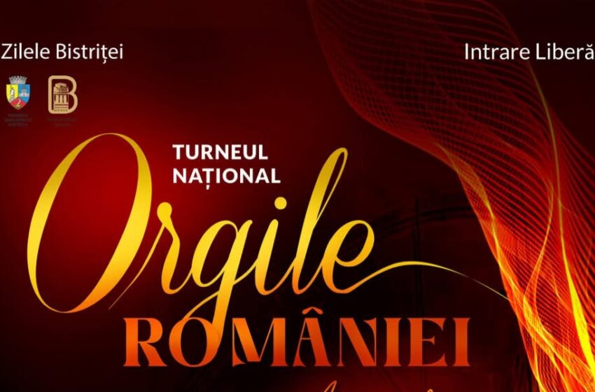  Concert din cadrul Turneului Național „Orgile României”, de Zilele Municipiului Bistrița