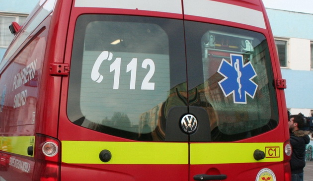  Bărbat rănit într-un accident produs la Unirea